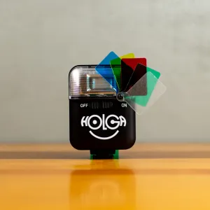 Holga Electronic Flash with Built-in Color Filters
