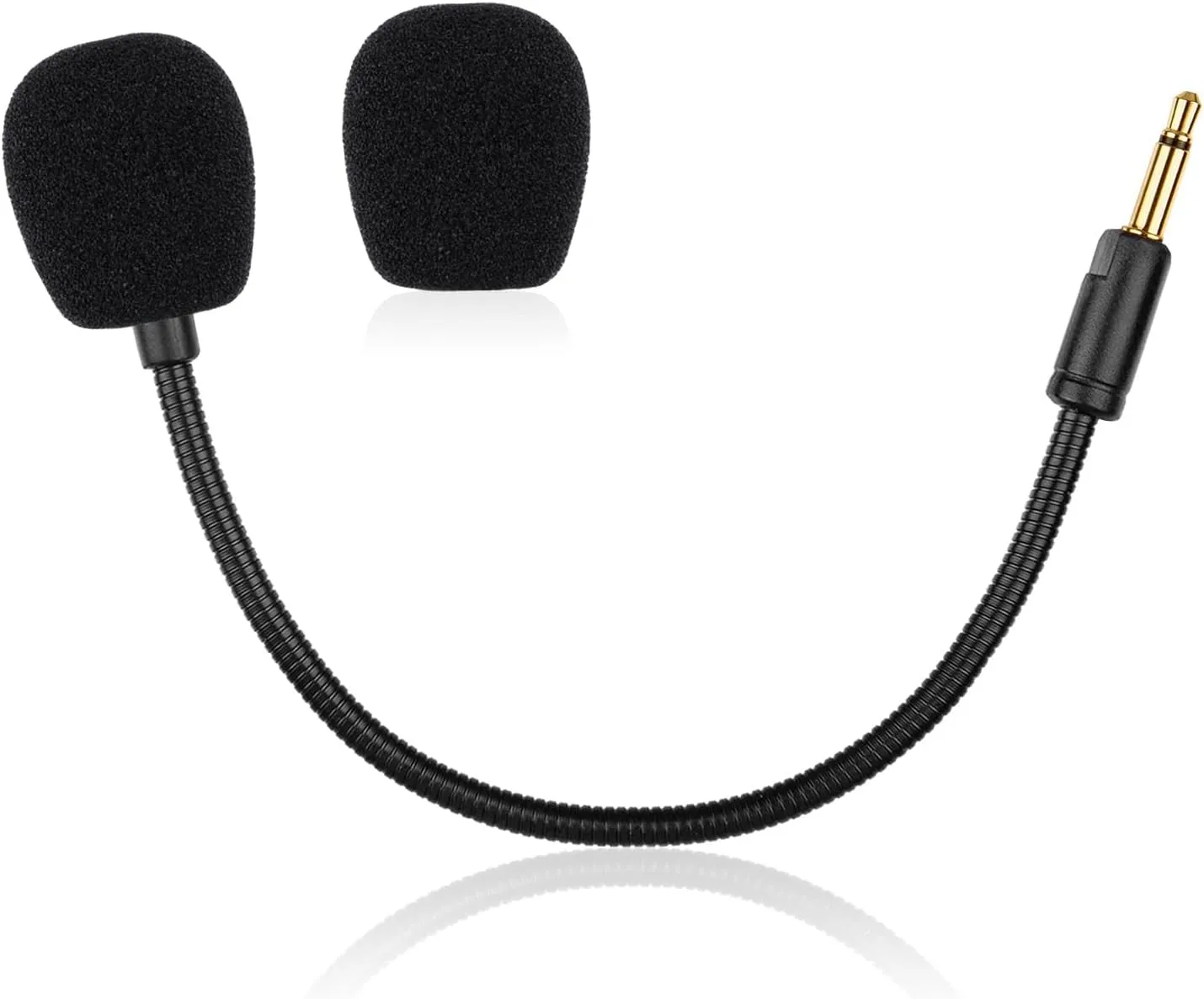 Kaira Pro Mic Replacement for Razer Kaira Pro Wireless Gaming Headset, 3.5mm Detachable Noise Cancelling Microphone Boom for Xbox One, PS4, PS5, PC Black