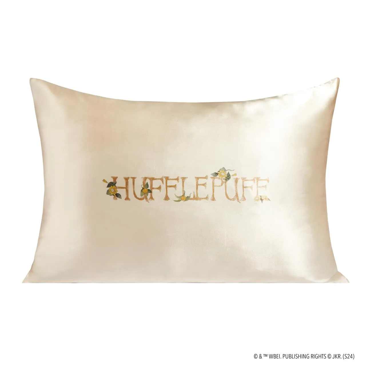 Kitsch Satin Pillowcase with Zipper for Hair & Skin, Softer Than Silk Pillow Cases Queen, Smooth Pillow Covers, Machine Washable, Wrinkle-Free, Cooling Satin Pillow Cases Standard Size 19"x26", Ivory