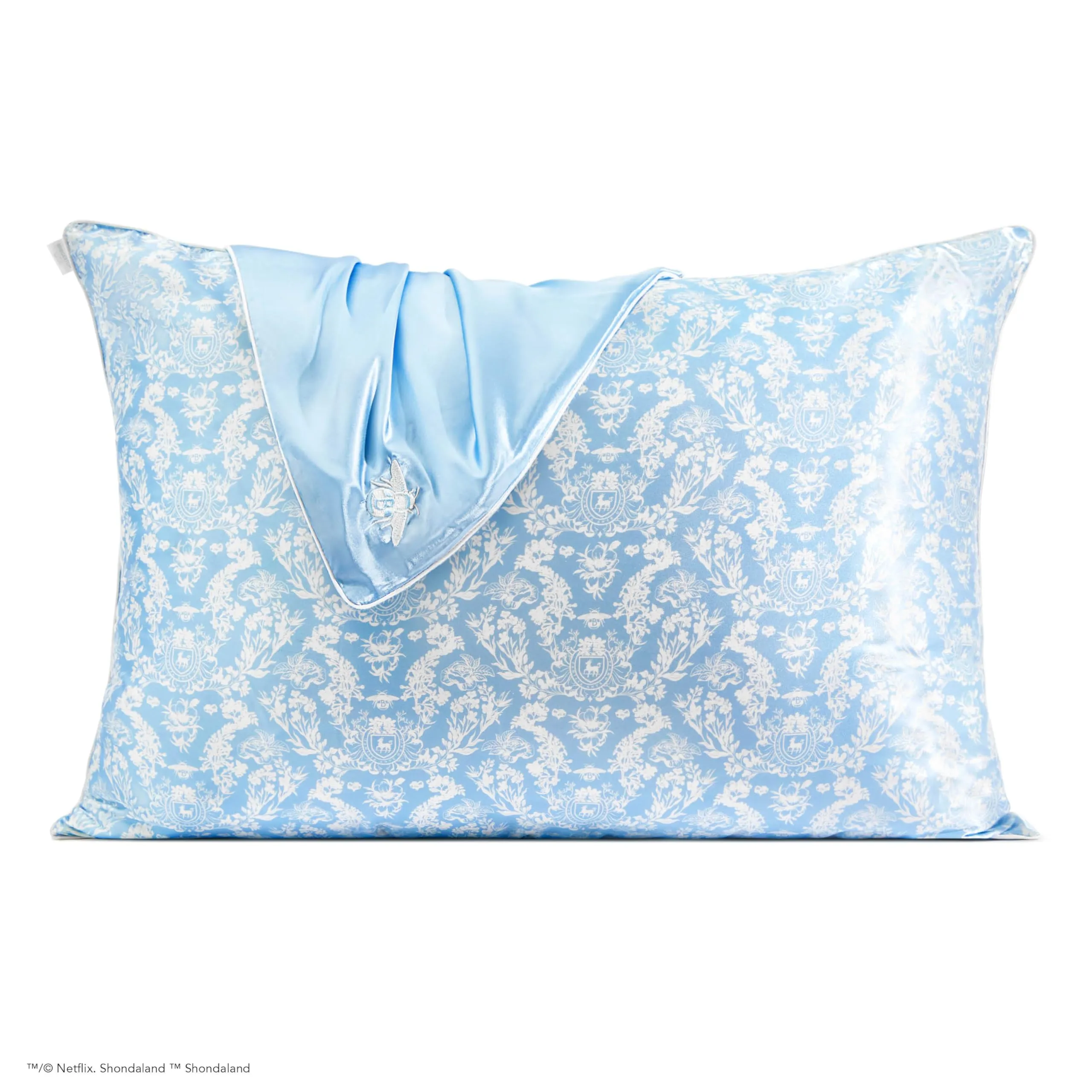 Kitsch Satin Pillowcase with Zipper for Hair & Skin, Softer Than Silk Pillow Cases Queen, Smooth Pillow Covers, Machine Washable, Wrinkle-Free, Cooling Satin Pillow Cases Standard Size 19"x26", Ivory