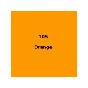 Lee Filters 105 Orange Sheet