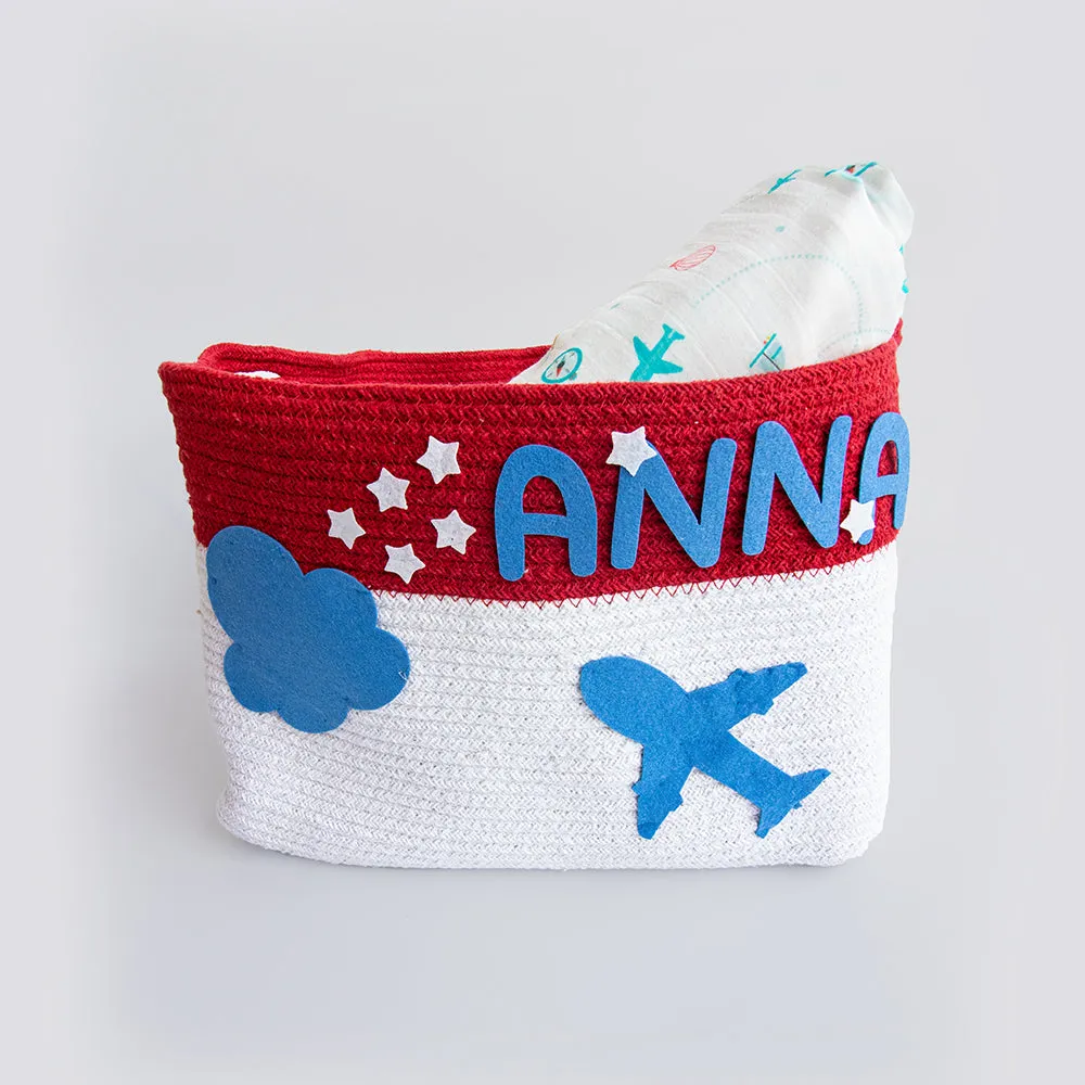 Lil Travellers- Cotton Rope Basket - Individual/ Set Of 2