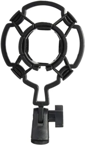 Microphones Accessories Microphone Bracket Professional Condenser Mic Shock Bracket Recording Studio Mount Mic Clip Black Holder