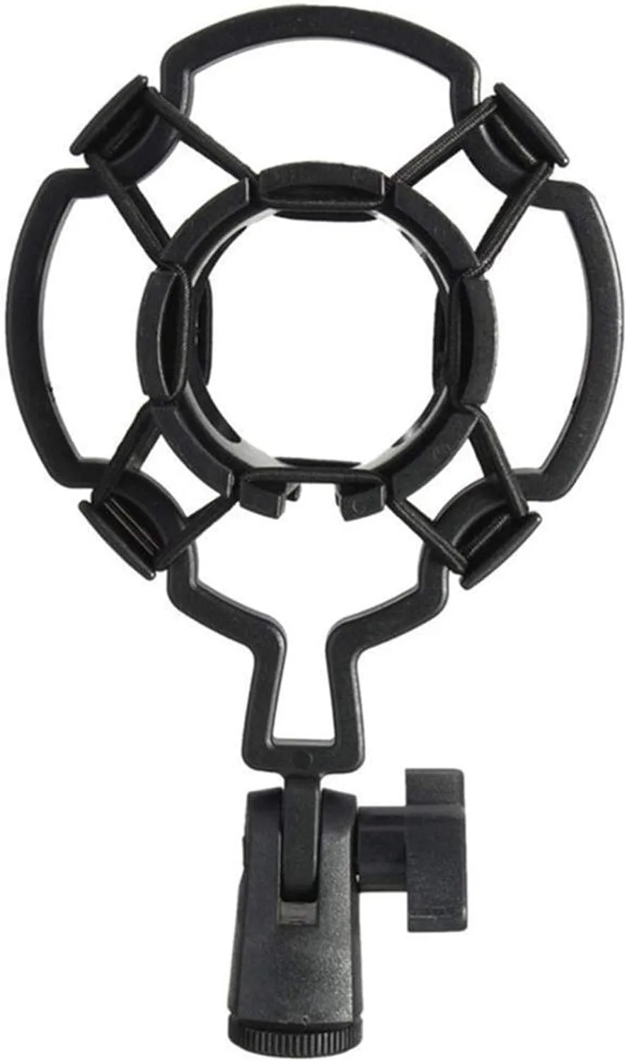 Microphones Accessories Microphone Bracket Professional Condenser Mic Shock Bracket Recording Studio Mount Mic Clip Black Holder