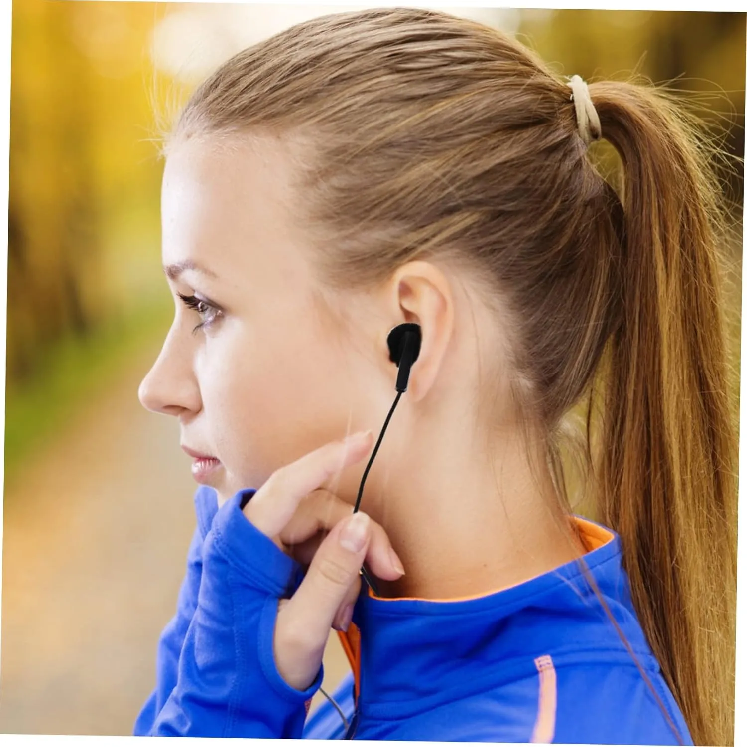 Mipcase 10pcs Ear Buds Replacement Tips Slow Memory Foam Earphone Caps Anti-Slip for Headphones