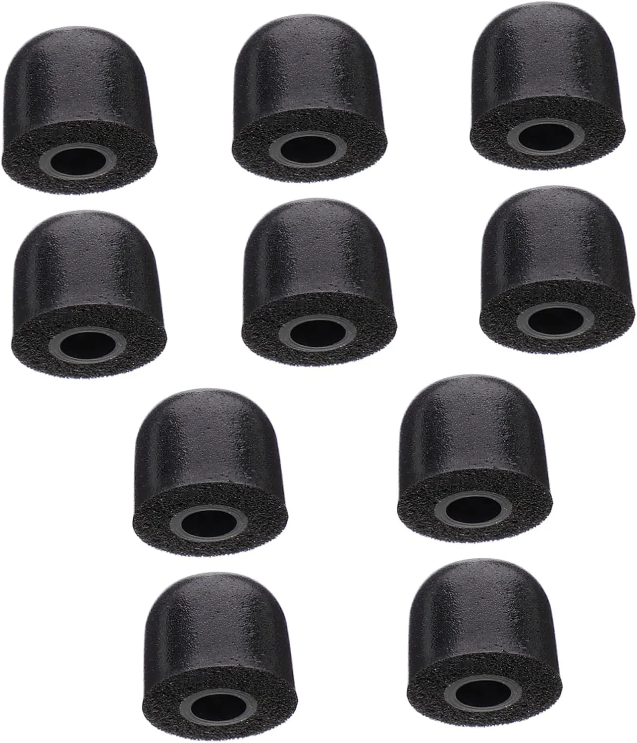 Mipcase 10pcs Ear Buds Replacement Tips Slow Memory Foam Earphone Caps Anti-Slip for Headphones