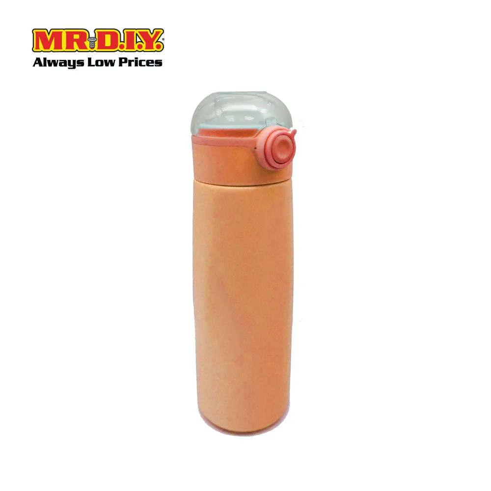 (MR. DIY) Stainless Steel Bottle Tumbler (420ml) - ORANGE - Color Series