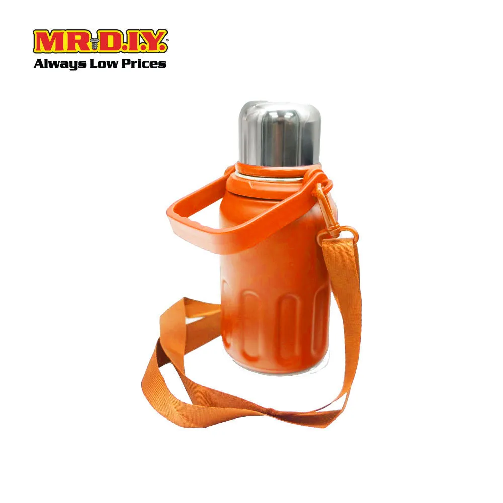 (MR. DIY) Stainless Steel Bottle Tumbler with Handle (800ml) -  ORANGE - Color Series