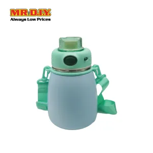 (MR. DIY) Stainless Steel Bottle Tumbler with Straw (600ml) -  LIGHT BLUE - Color Series