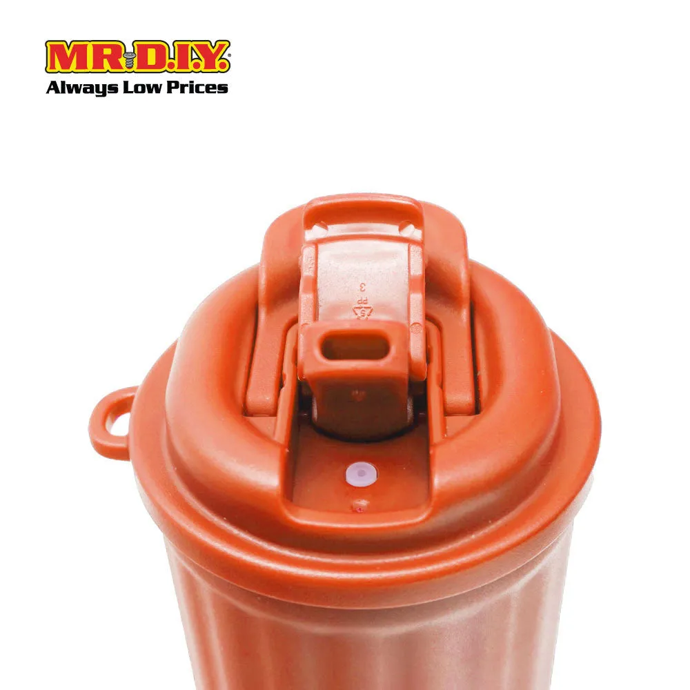 (MR. DIY) Stainless Steel Mug Thermos Flask with Strap (400ml) -  ORANGE - Color Series
