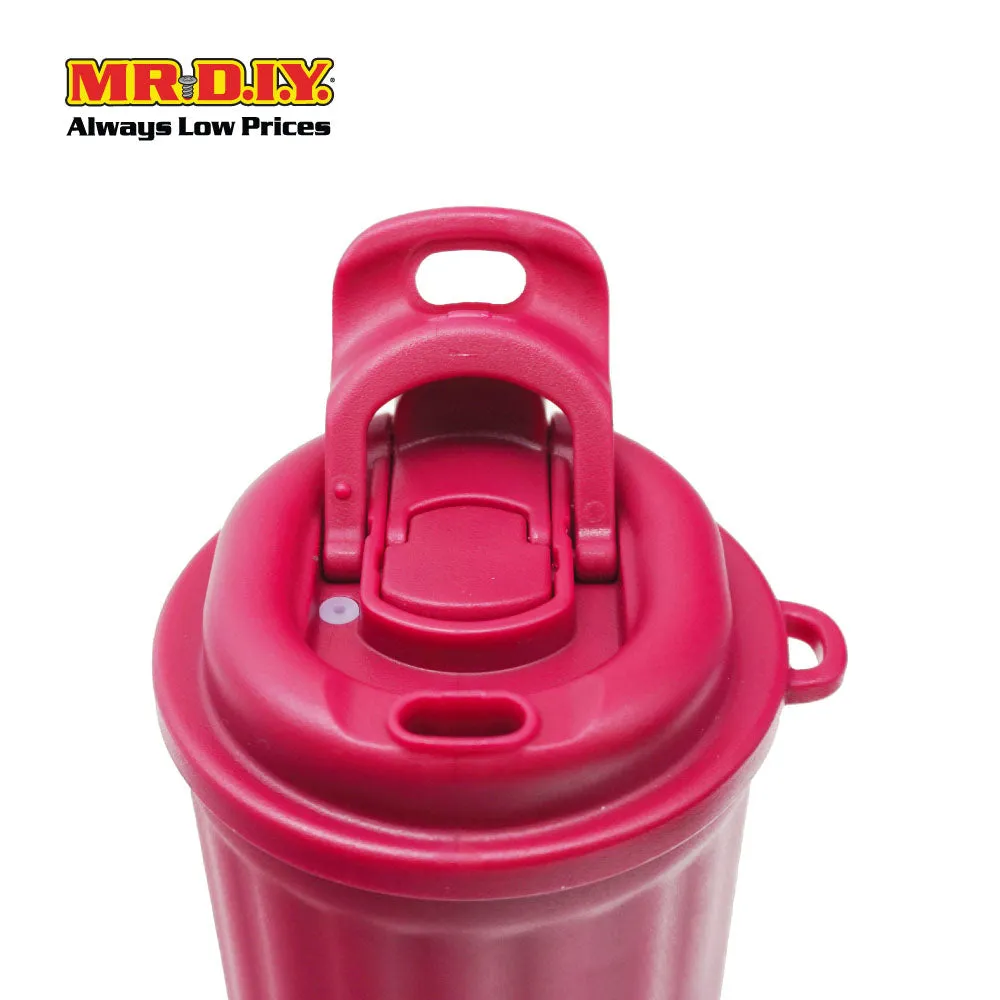 (MR. DIY) Stainless Steel Mug Thermos Flask with Strap (400ml) -  RED - Color Series
