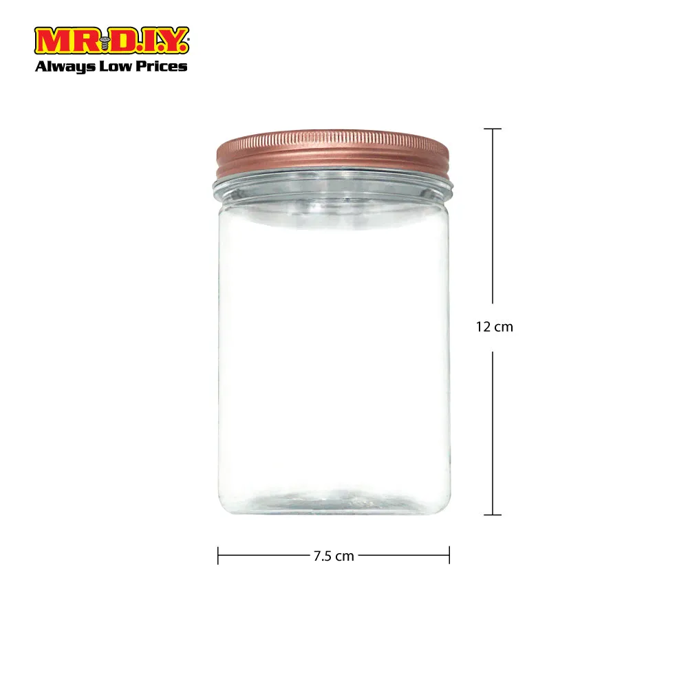 (MR.DIY) Cylinder Shape Container (12cm)