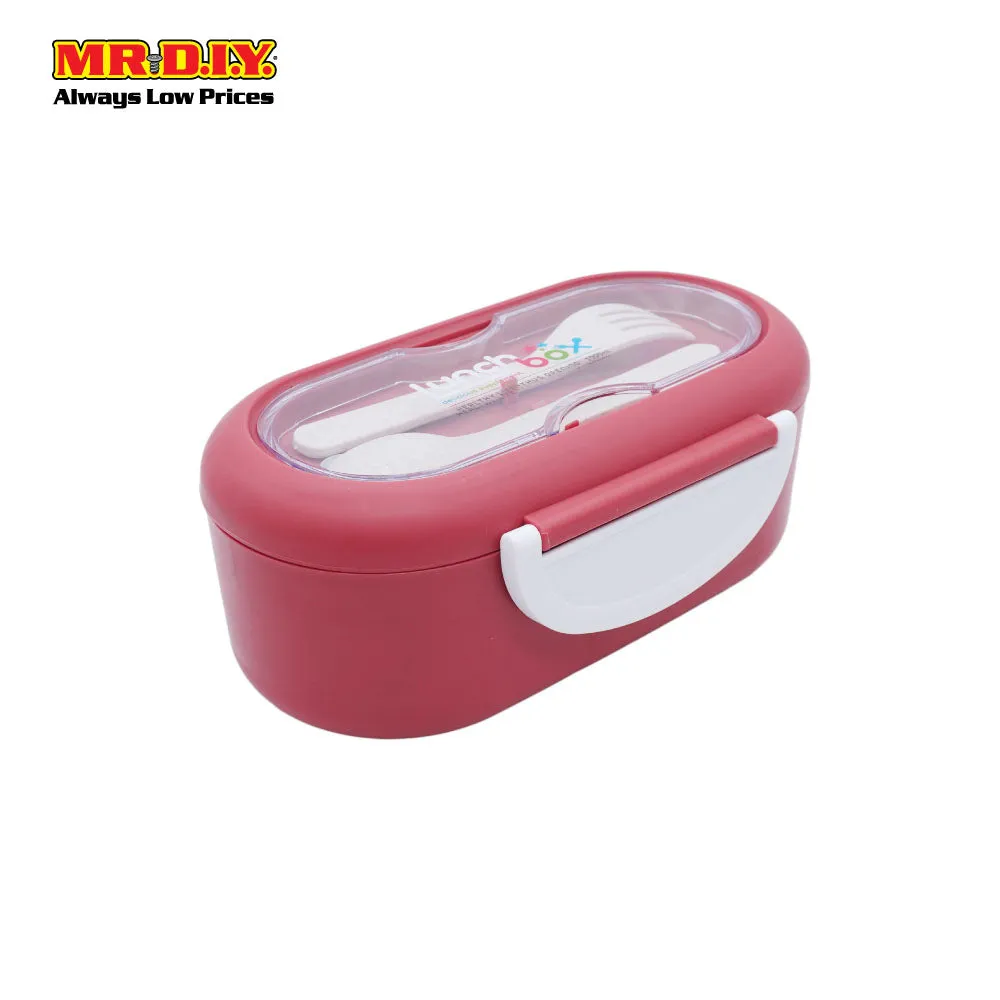(MR.DIY) Lunch Box With Cutlery Set (1000ml)