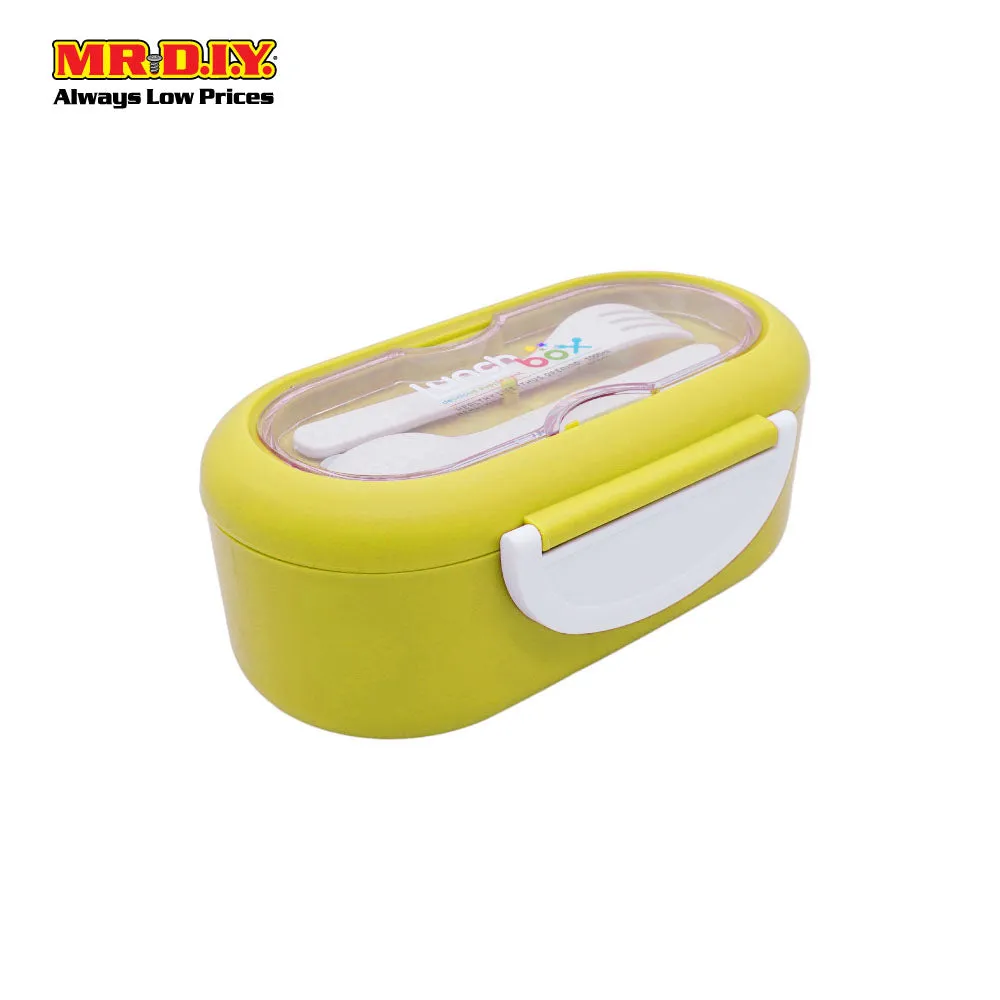 (MR.DIY) Lunch Box With Cutlery Set (1000ml)