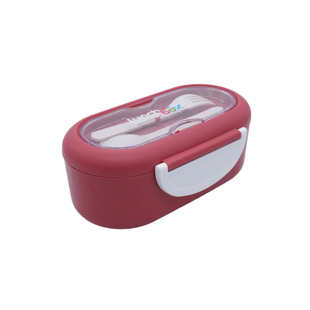 (MR.DIY) Lunch Box With Cutlery Set (1000ml)