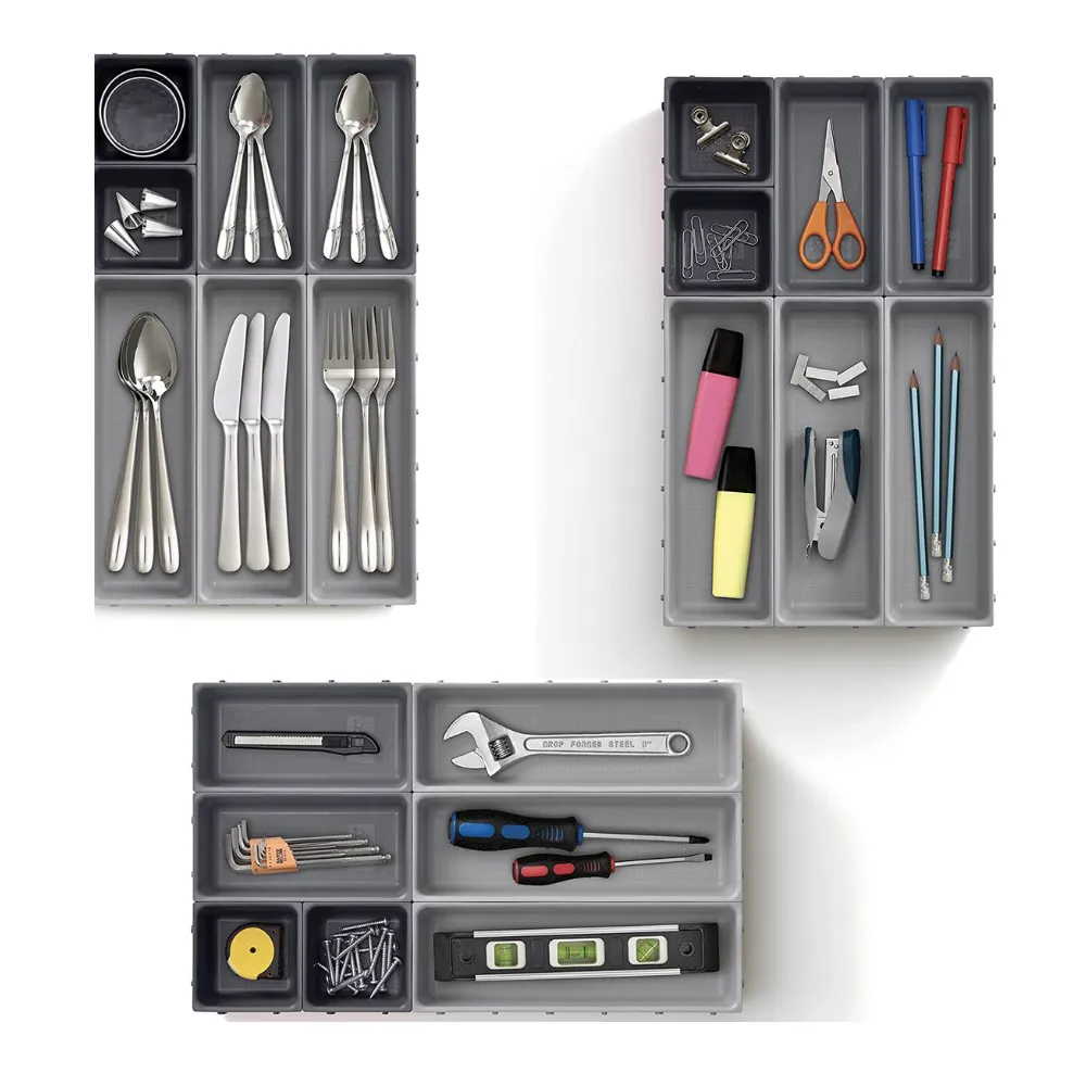 Multipurpose Multi Compartment Cutlery Drawer Organizer