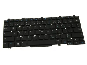 New French Canadian Dell OEM Latitude 3340 Laptop Keyboard GY1CF