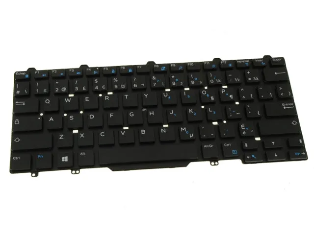 New French Canadian Dell OEM Latitude 3340 Laptop Keyboard GY1CF