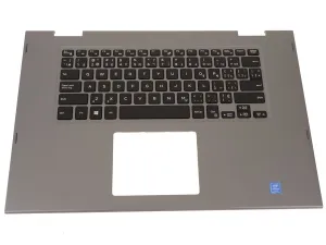 New French English  Dell OEM Inspiron 5568 5578 Palmrest French English Keyboard Assembly No TP 0HTJC 3K6RF