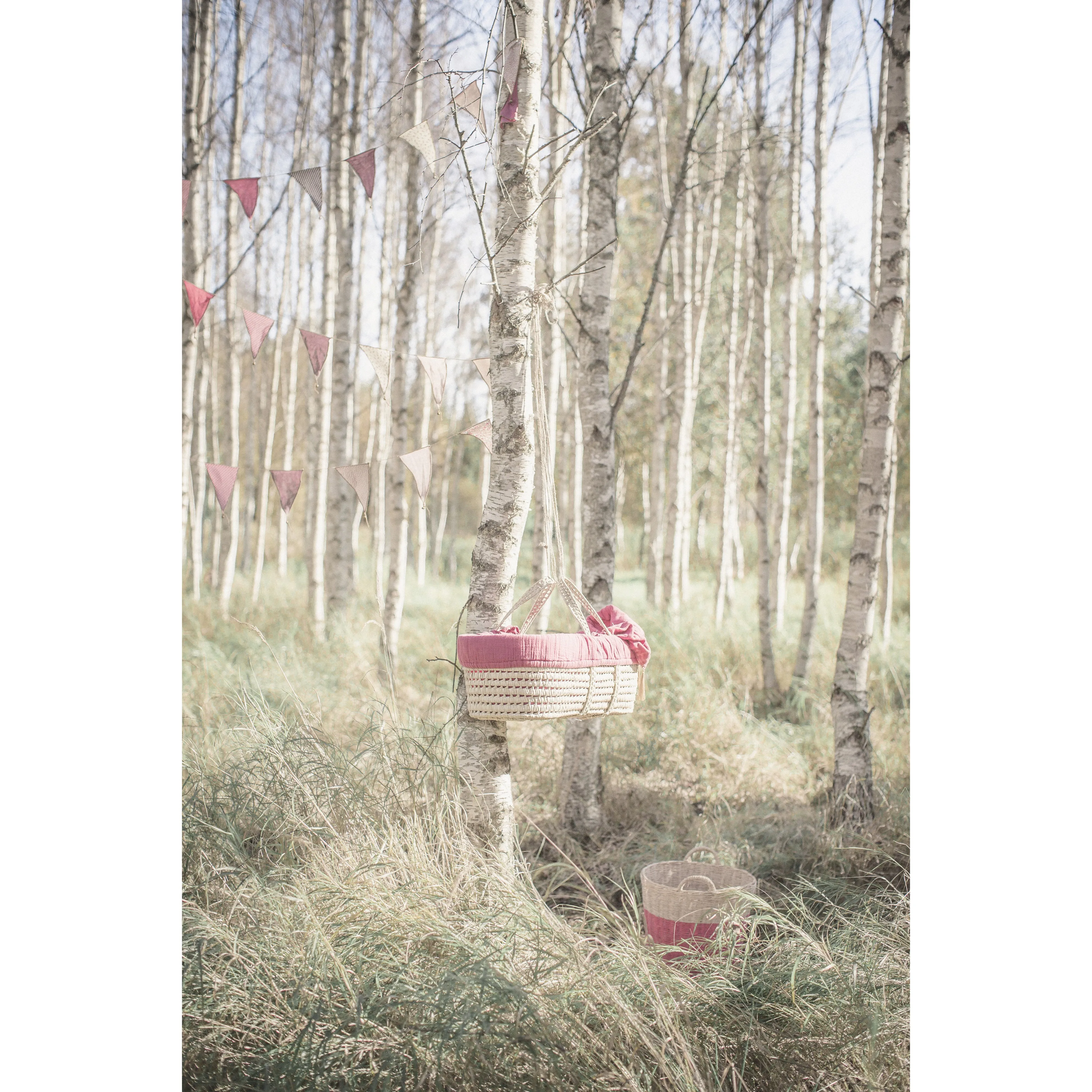 Numero 74 Basket Rattan Rosepaint