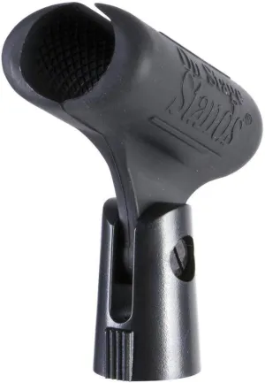 On-Stage MY100 Unbreakable Rubber Universal Dynamic Microphone Clip,Black