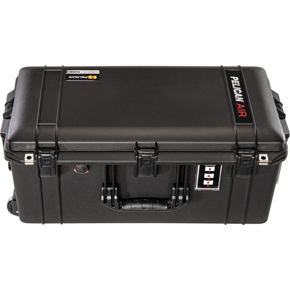 Pelican 1606 Wheeled Air Case with Foam (Black)