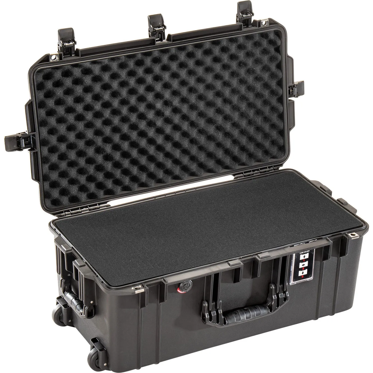Pelican 1606 Wheeled Air Case with Foam (Black)