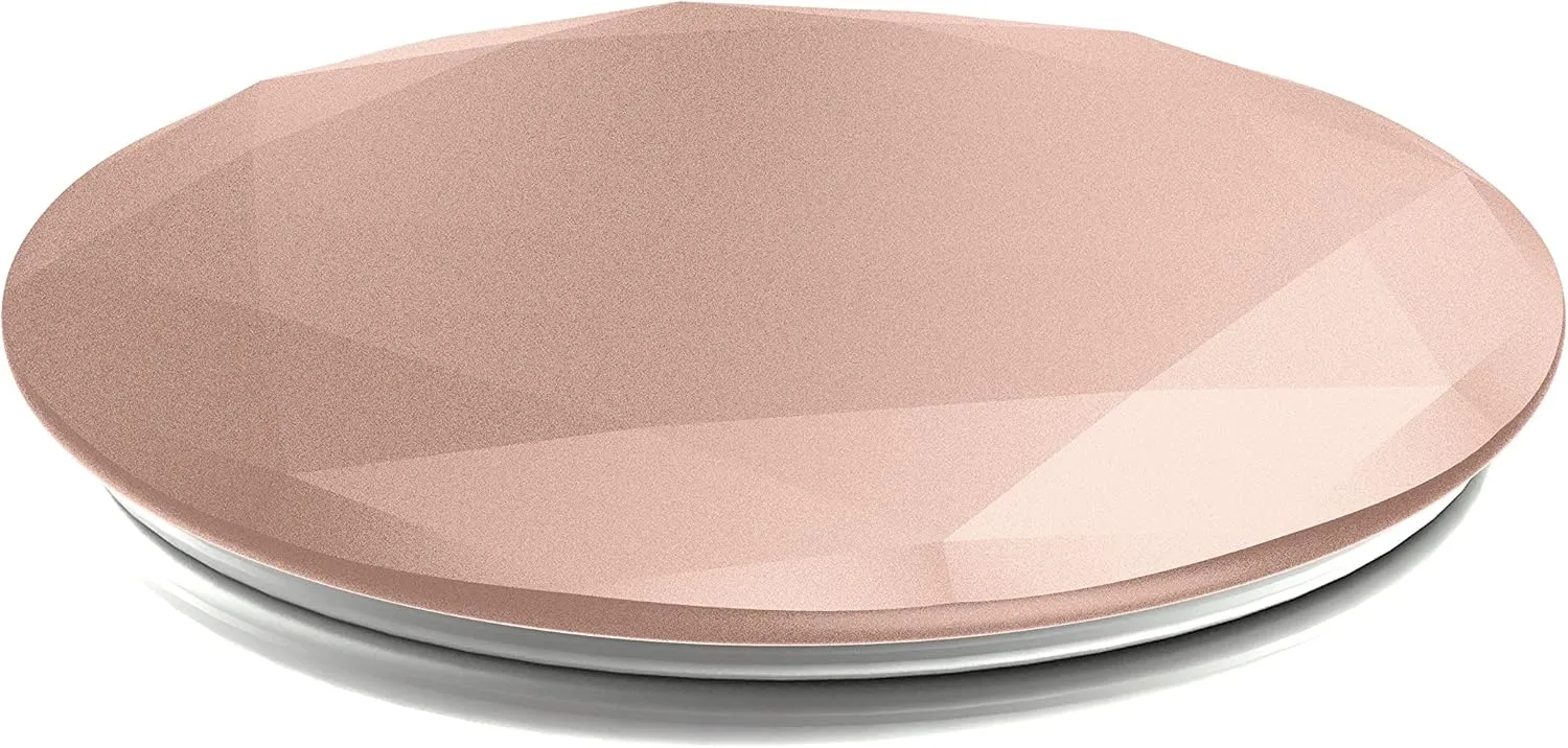 PopSockets: Collapsible Grip & Stand for Phones and Tablets - Metallic Diamond Rose Gold