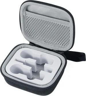 Portabe Wireless Microphone Case Lav Mic Bag Audio Gear Travel Case for PQRQP 3 in 1 Wireless Lavalier Microphones Lapel Mics Plug-Play Clip on Lapel Mic wireless lavalier microphone systems