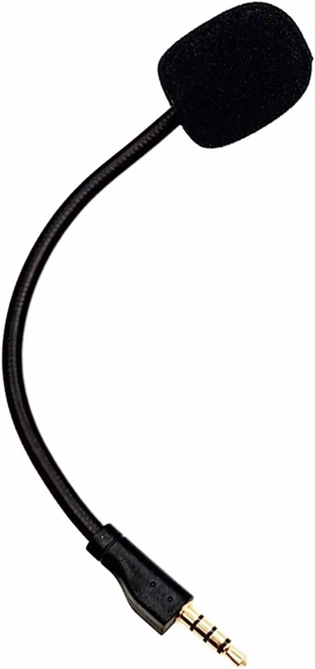 Replacement Game Mic for Steelseries Arctis 1 Headphones Detachable Microphone Boom for Gaming Headsets PS4 Pro PS5 Xbox One X Computer PC Mac 3.5mm Jack Noise Cancelling