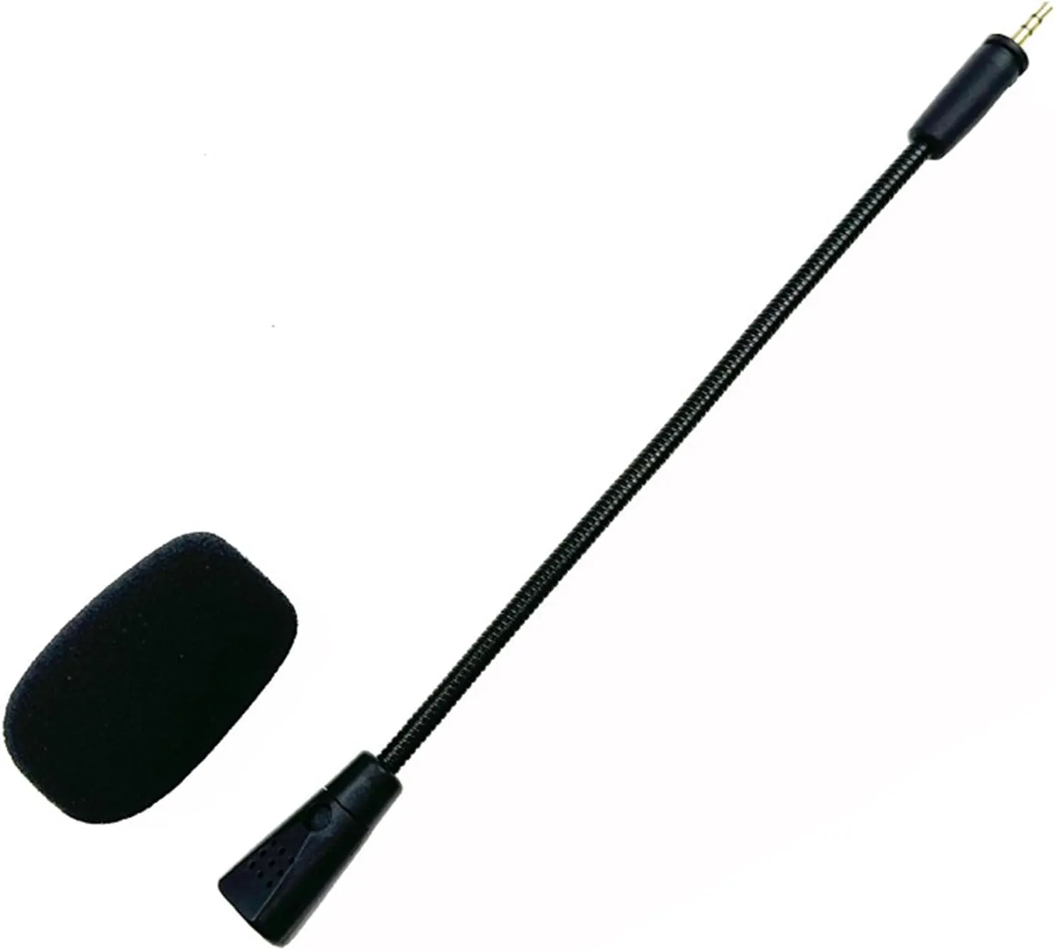 Replacement Game Microphone for Turtle Beach Ear Force XO Three XO Four Stealth Recon 150 50 50X 50P 60P Gaming Headsets Noise Cancelling Crystal-Clear Game Sound Mic Boom, 3.5mm Jack