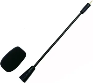 Replacement Game Microphone for Turtle Beach Ear Force XO Three XO Four Stealth Recon 150 50 50X 50P 60P Gaming Headsets Noise Cancelling Crystal-Clear Game Sound Mic Boom, 3.5mm Jack