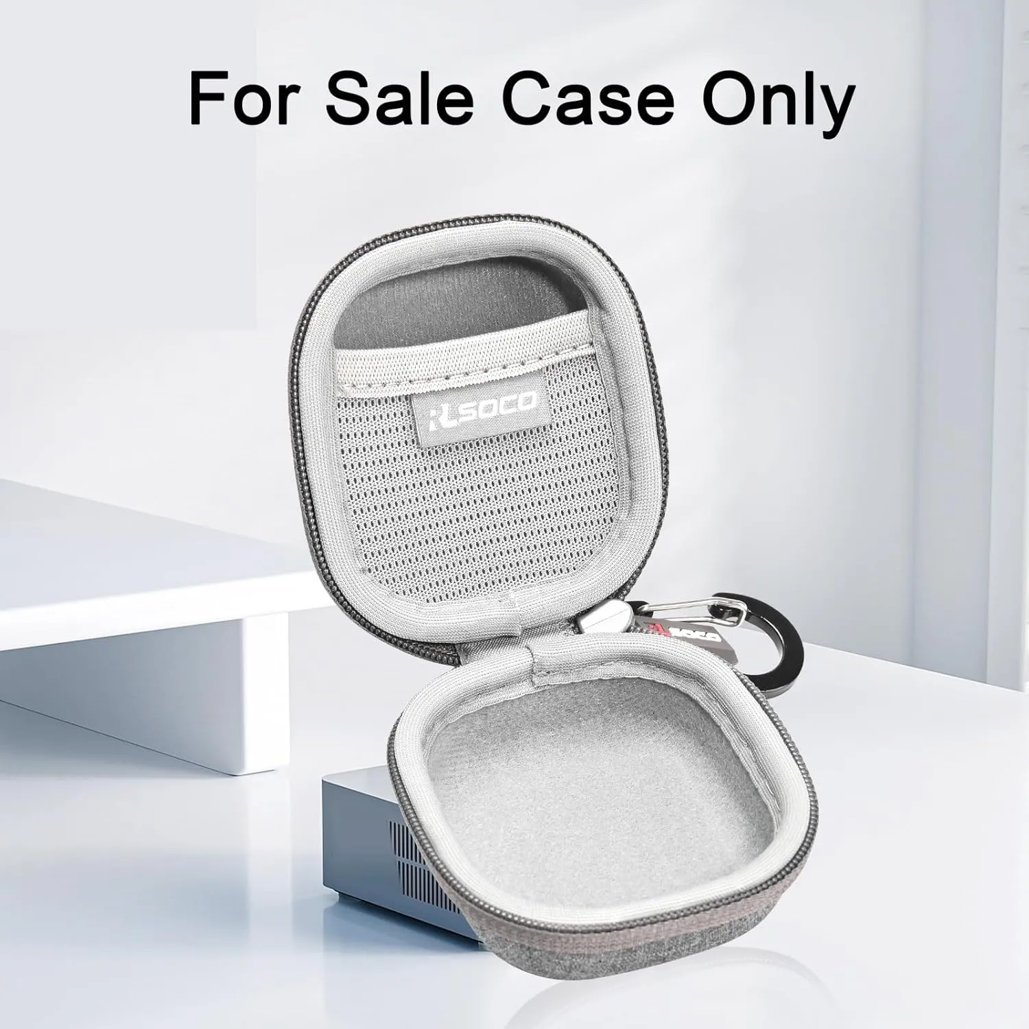RLSOCO Hard Case for Bose QuietComfort Ultra/QuietComfort Earbuds II/Earbuds 2 Wireless Noise Cancelling Earbuds (Grey)