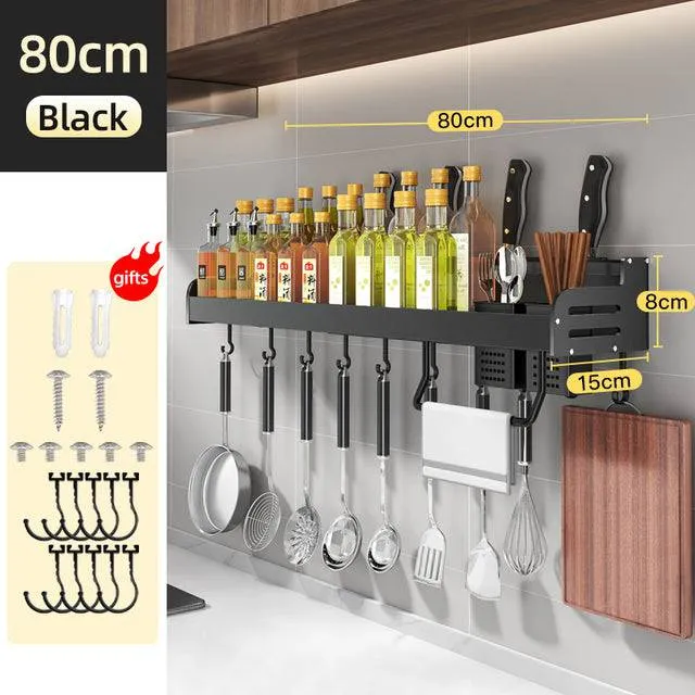 Shelf Storage Rack Wall-mounted Kitchen Organizer