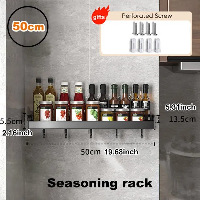Shelf Storage Rack Wall-mounted Kitchen Organizer