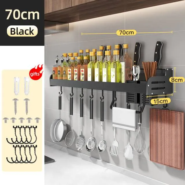 Shelf Storage Rack Wall-mounted Kitchen Organizer