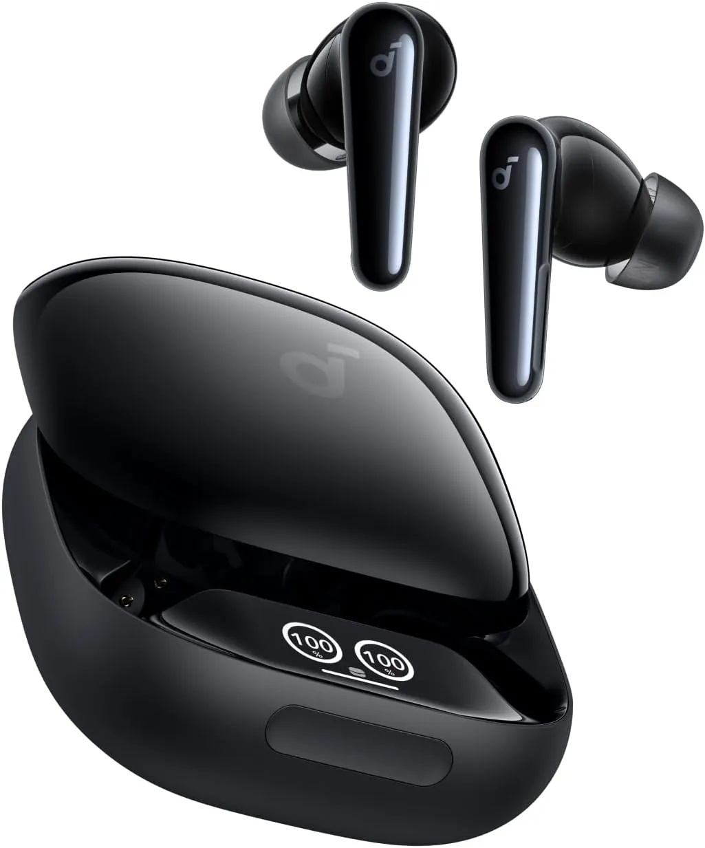 Soundcore Liberty 4 Pro by Anker,Noise Cancelling Wireless Earbuds,7-Sensor and Real-Time Adaptive Noise Cancelling,2Faster Charging,Studio-Level Hi-Fi Music,Clear Calls with 6 Mics and AI(Renewed)
