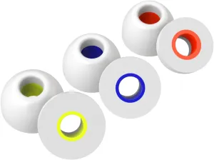 Status Audio Memory Foam Replacement Earbud Tips - for Between Pro and Between 3ANC Earbuds [Bone (White)]
