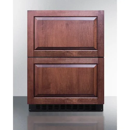 Summit 24" 2-Drawer All-Refrigerator ASDR2414PNR