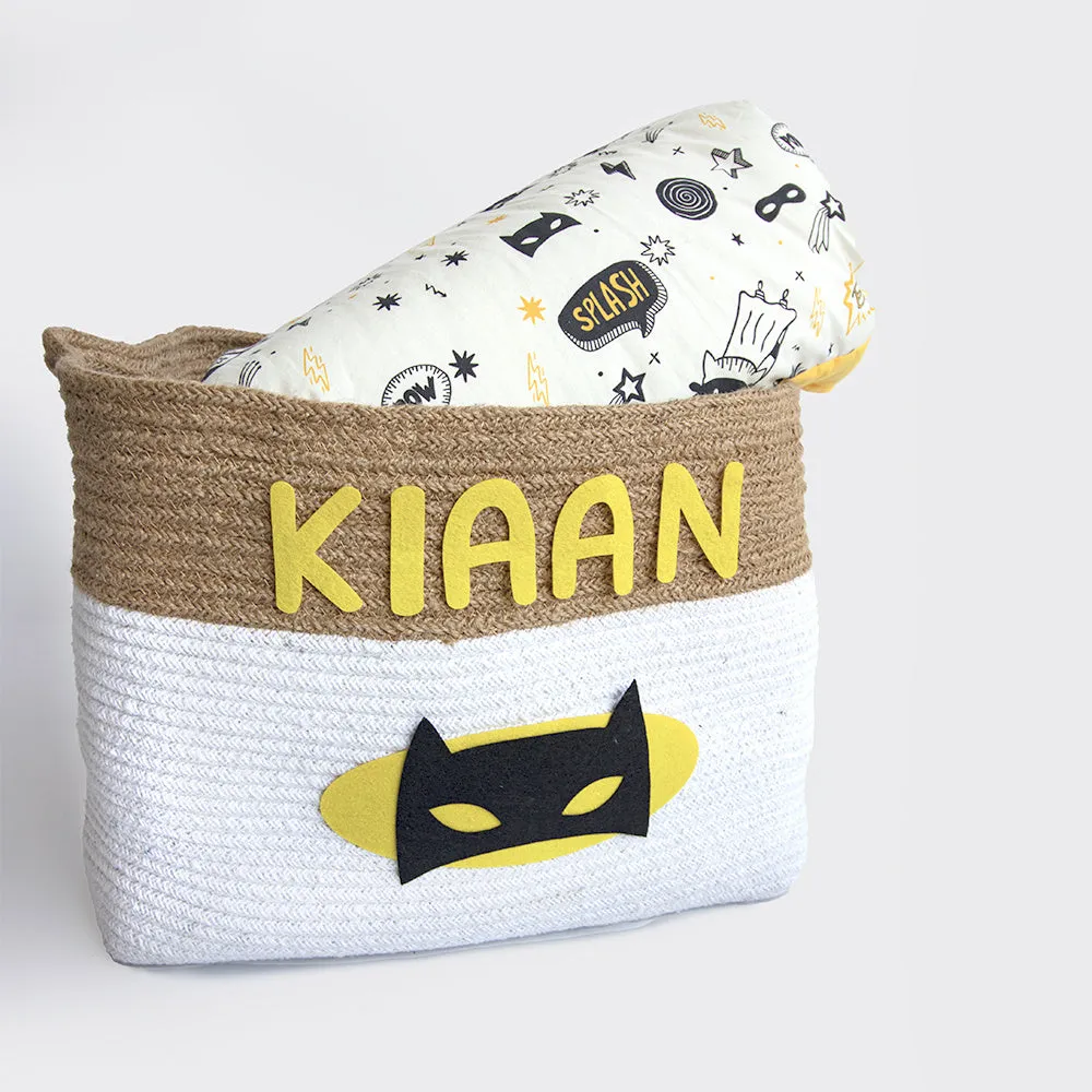 Superbaby- Cotton Rope Basket - Individual/ Set Of 2