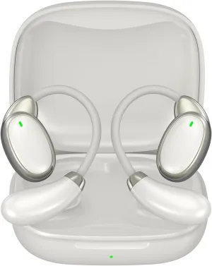 Translation Earbuds Real Time, Translator Earbuds with 150 Languages & Accents, HD Sound, Fast Reaction, Ai Headphones Language Translation for iPhone Android, Ideal for Travel & Business, Whitegrey