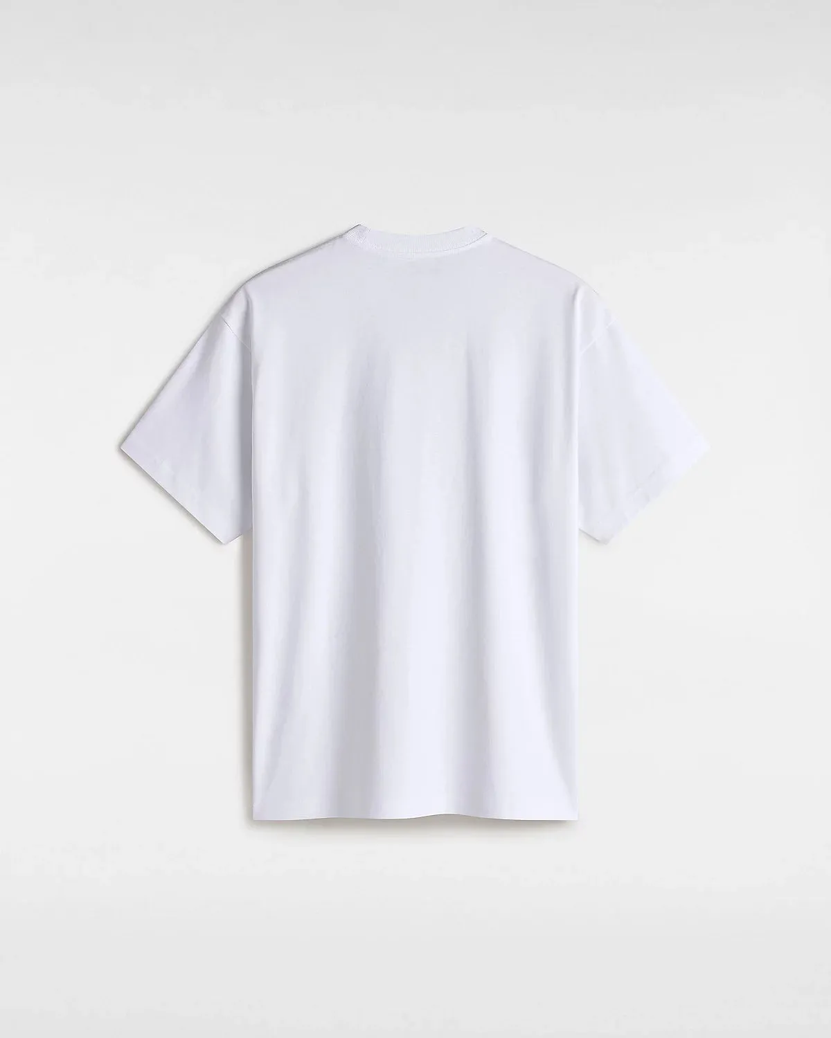Vans Unisex Left Chest Embroidered Logo T-Shirt White VN000P1PWHT