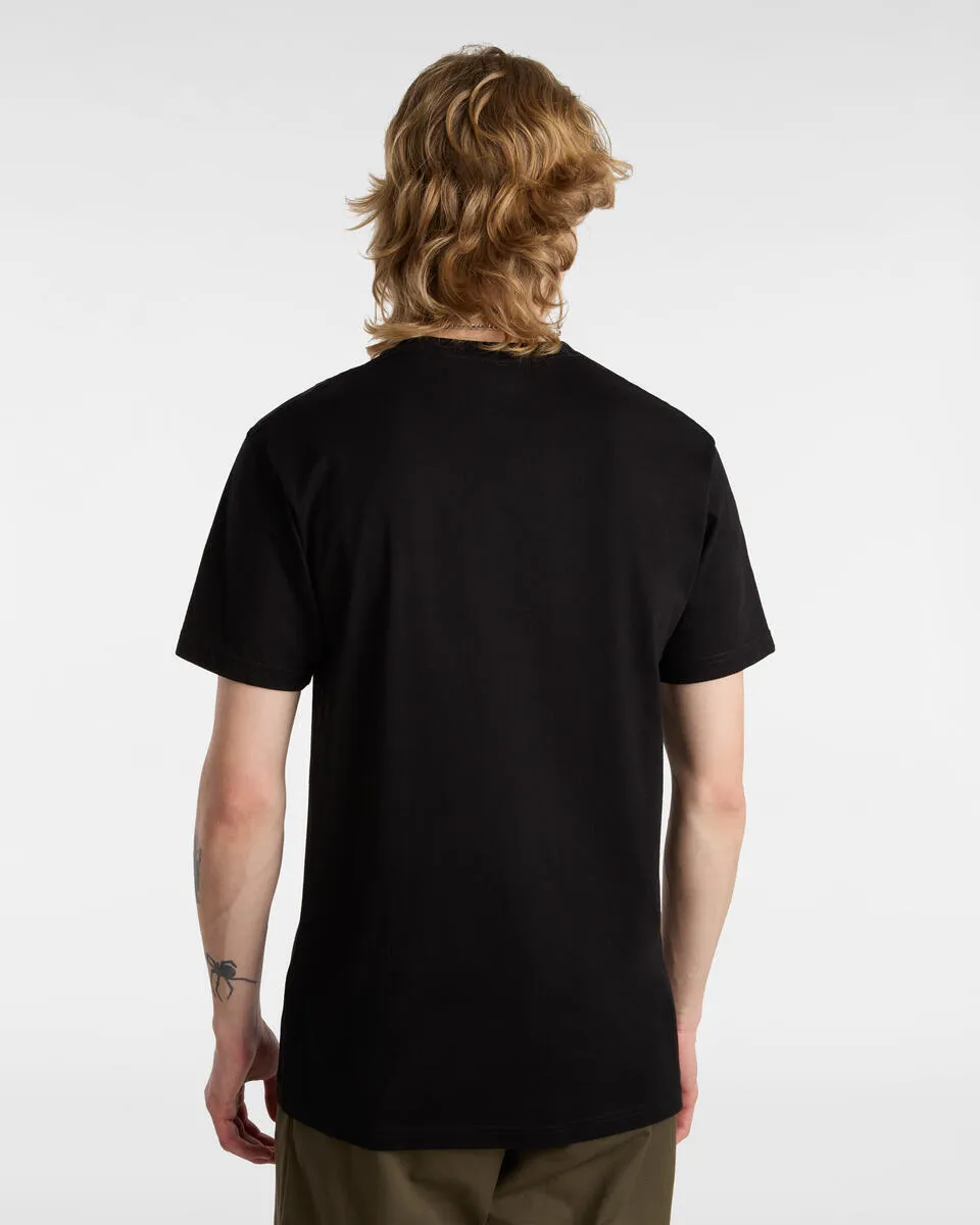 Vans Unisex Left Chest Logo T-Shirt Black VN0A3CZEY28