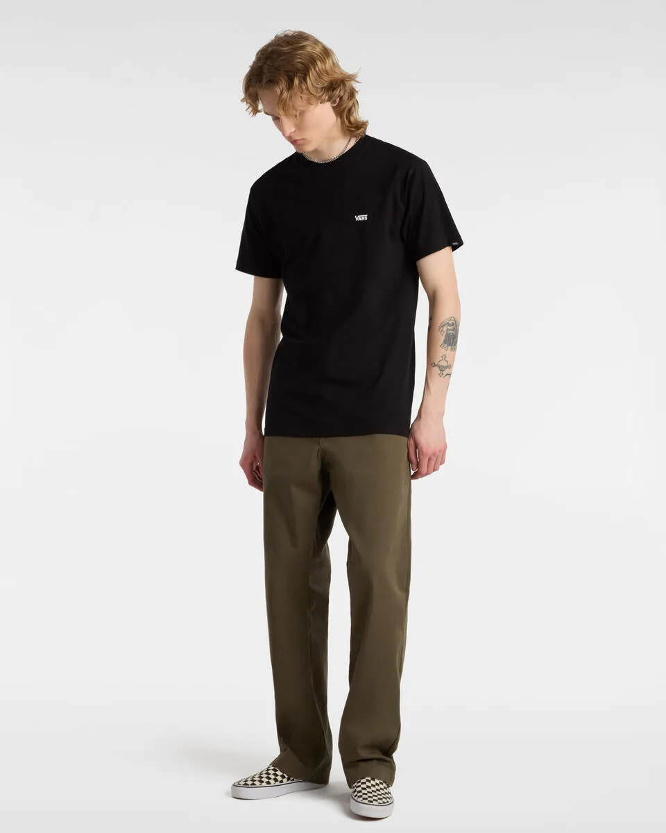 Vans Unisex Left Chest Logo T-Shirt Black VN0A3CZEY28