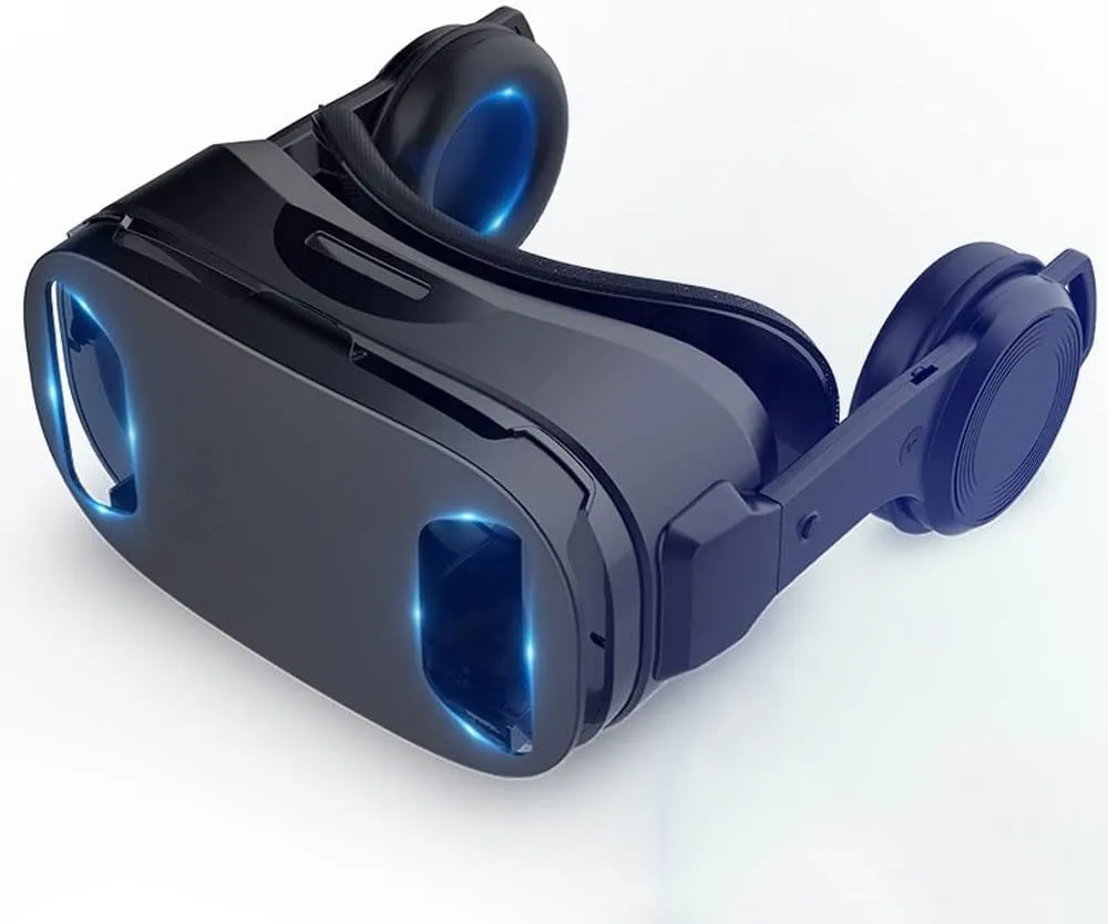 VR Headsets, 120FOV Anti-Blue HD Virtual Reality Goggles, VR Glasses Compatible for Android Smartphone w/4.5-6.0inch Screen