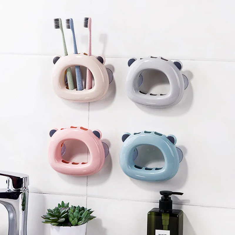 Wall Mounted Toothbrush Rack