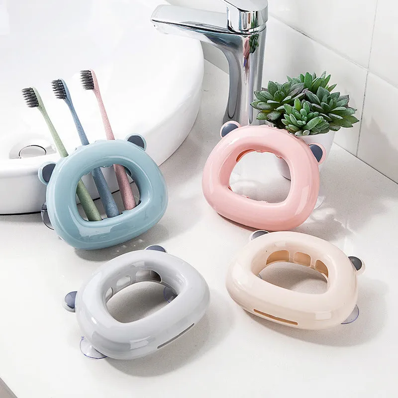 Wall Mounted Toothbrush Rack