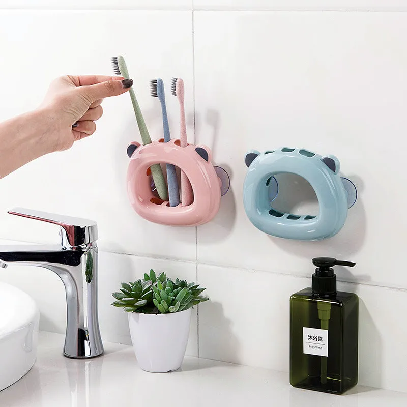 Wall Mounted Toothbrush Rack