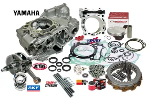 YFZ450 YFZ 450 Cases Big Bore Stroker Kit 500cc Complete Assembly Crankcases