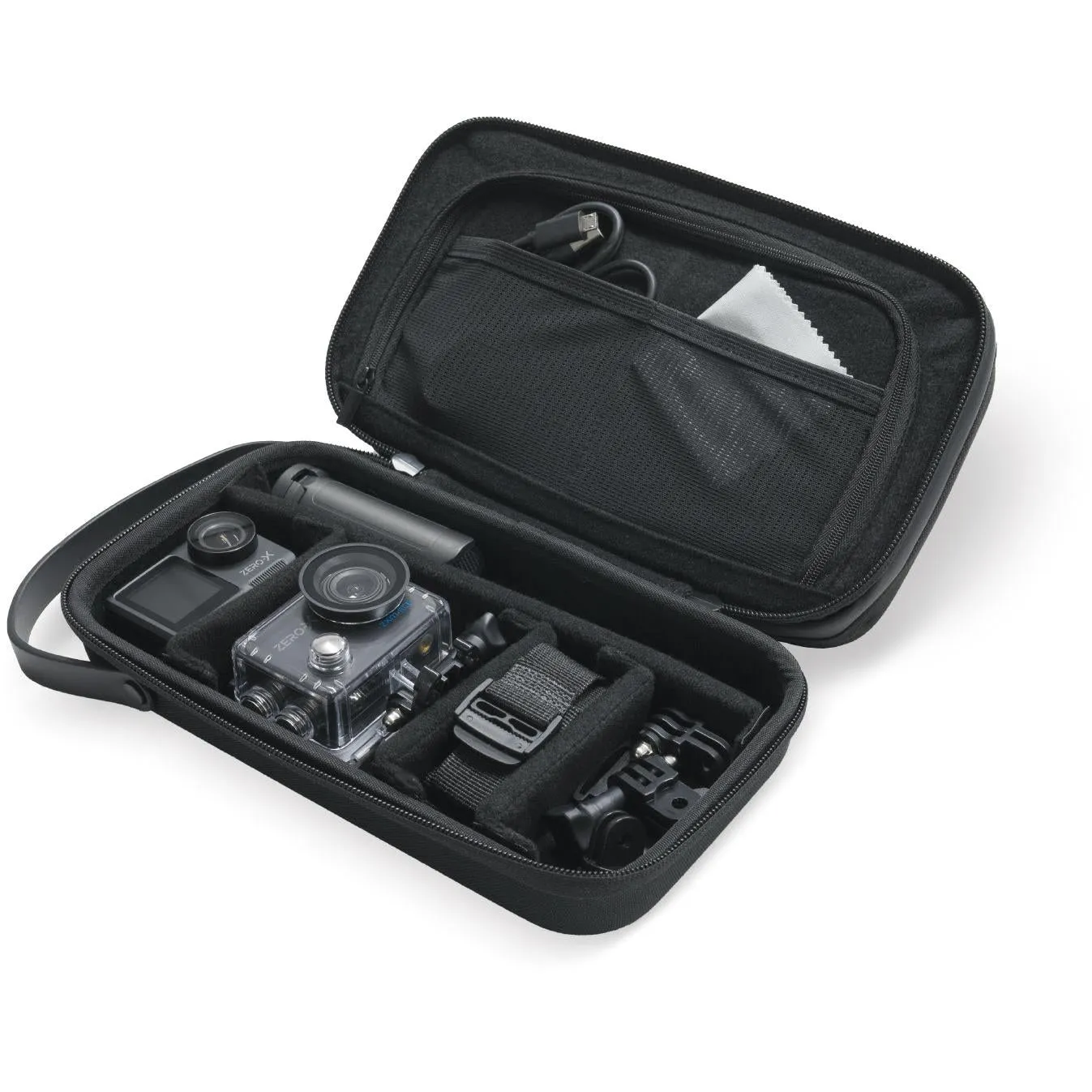 Zero-X  Action Camera Expandable Hardshell Storage Bag